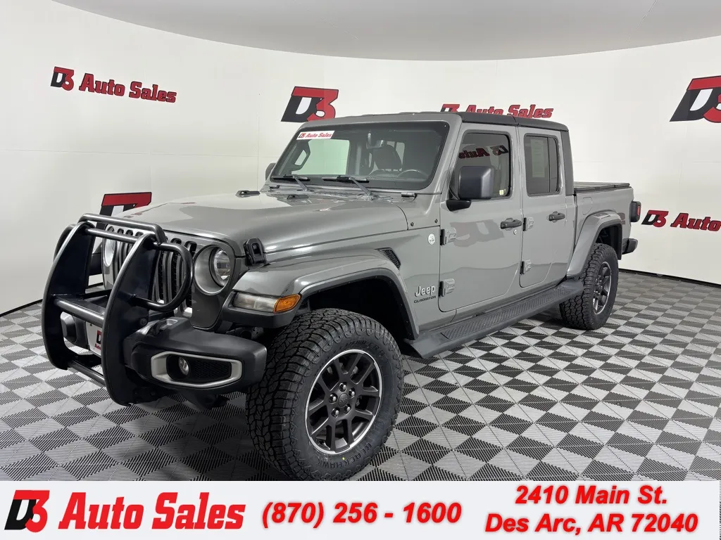 Gray 2021 Jeep Gladiator Overland for sale in Des Arc, AR