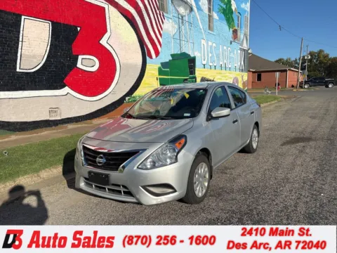 Silver 2018 Nissan Versa 1.6 S for sale in Des Arc, AR