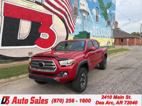 Red 2017 Toyota Tacoma SR5 for sale in Des Arc, AR