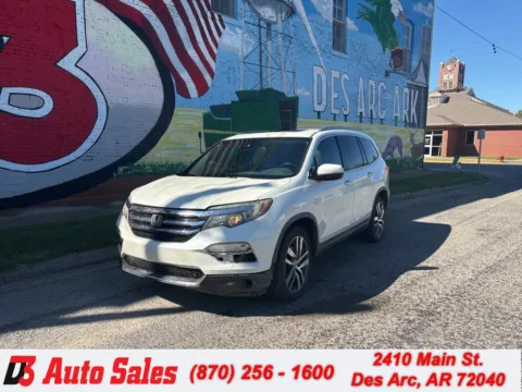 White 2016 Honda Pilot Touring for sale in Des Arc, AR