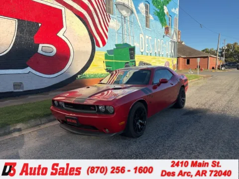 Red 2012 Dodge Challenger R/T for sale in Des Arc, AR
