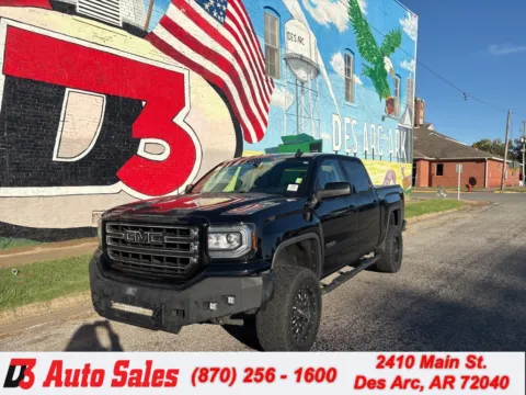 Black 2017 GMC Sierra 1500 SLE for sale in Des Arc, AR