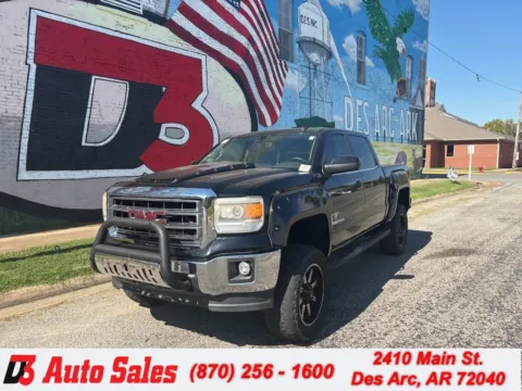 Black 2014 GMC Sierra 1500 SLE for sale in Des Arc, AR