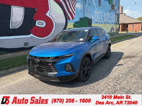 Blue 2021 Chevrolet Blazer RS for sale in Des Arc, AR