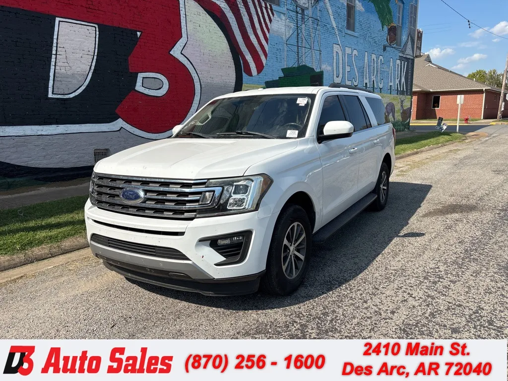 White 2019 Ford Expedition Max XLT for sale in Des Arc, AR