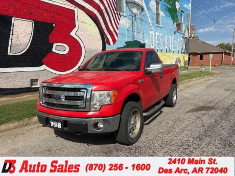 Red 2014 Ford F-150 XLT for sale in Des Arc, AR