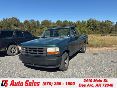 Green 1996 Ford F-150 for sale in Des Arc, AR
