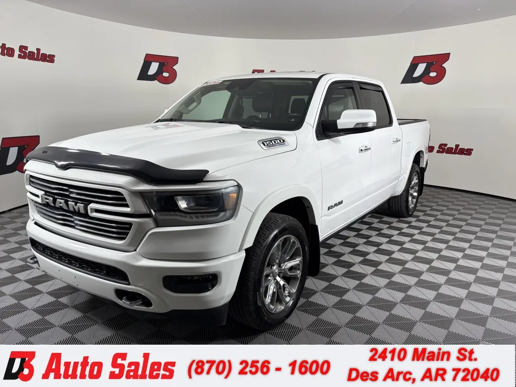 White 2021 Ram 1500 Laramie for sale in Des Arc, AR