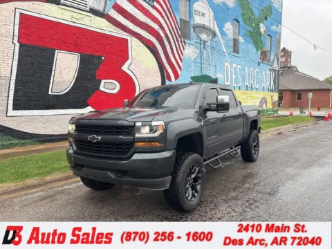 Black 2017 Chevrolet Silverado 1500 LT for sale in Des Arc, AR
