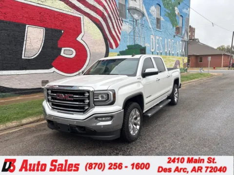 White 2017 GMC Sierra 1500 SLT for sale in Des Arc, AR