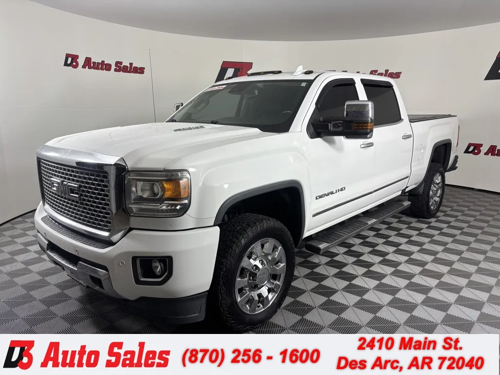 White 2016 GMC Sierra 2500HD Denali for sale in Des Arc, AR