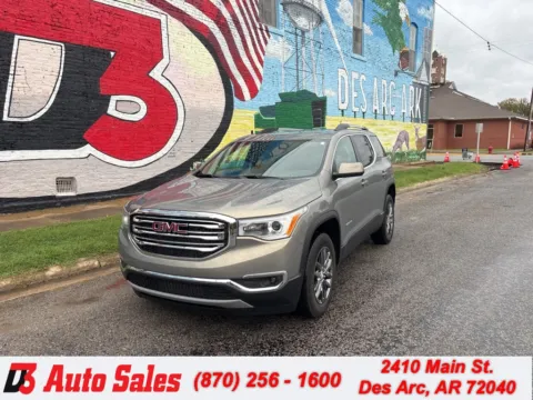Gray 2019 GMC Acadia SLT-1 for sale in Des Arc, AR