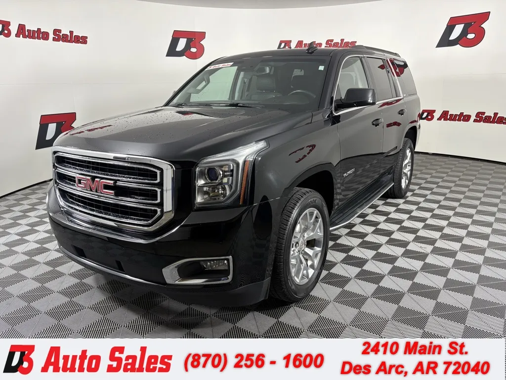 Black 2017 GMC Yukon SLE for sale in Des Arc, AR