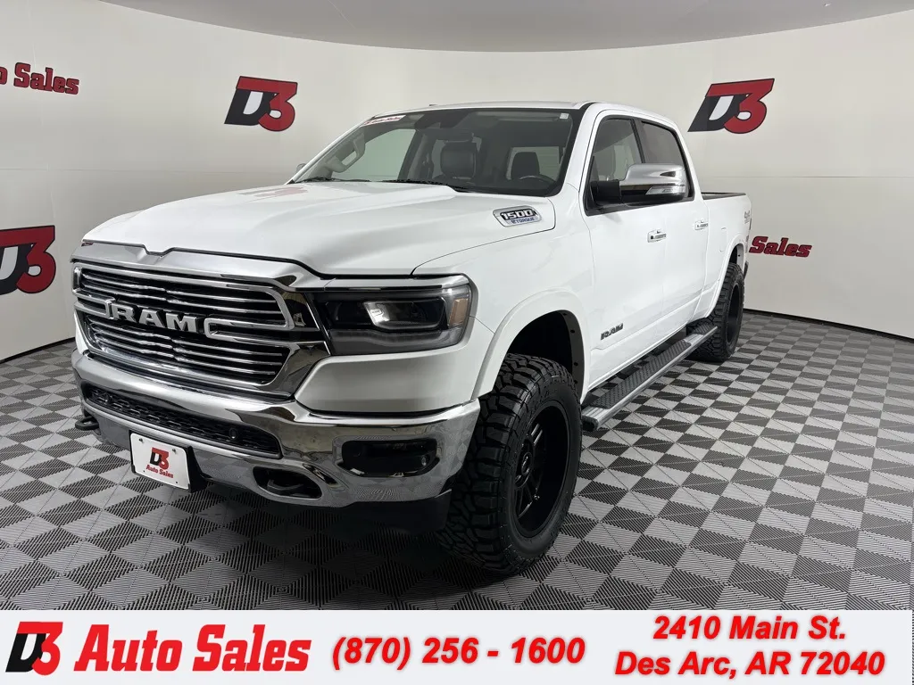 White 2022 Ram 1500 Laramie for sale in Des Arc, AR