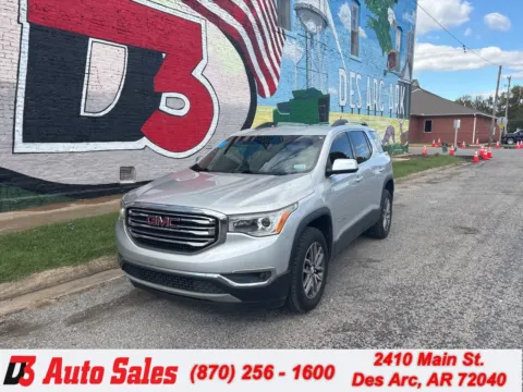 Silver 2019 GMC Acadia SLE-2 for sale in Des Arc, AR