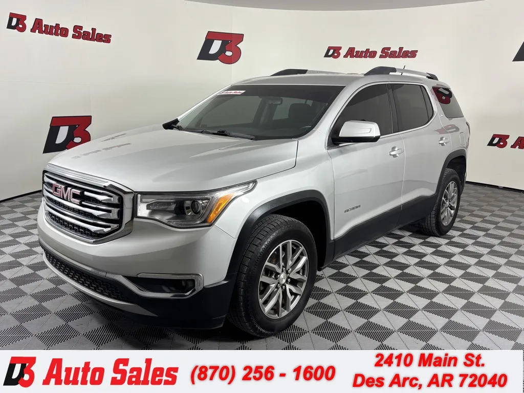Silver 2019 GMC Acadia SLE-2 for sale in Des Arc, AR
