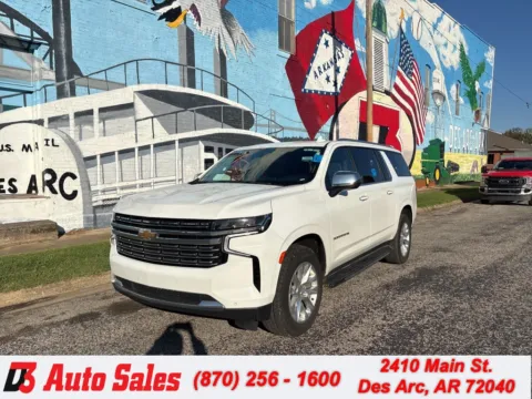 White 2023 Chevrolet Suburban Premier for sale in Des Arc, AR