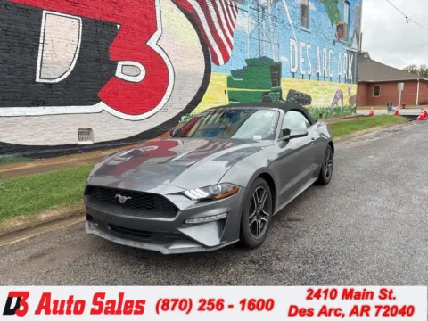 Gray 2023 Ford Mustang EcoBoost Premium for sale in Des Arc, AR