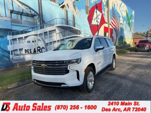 White 2023 Chevrolet Suburban Premier for sale in Des Arc, AR