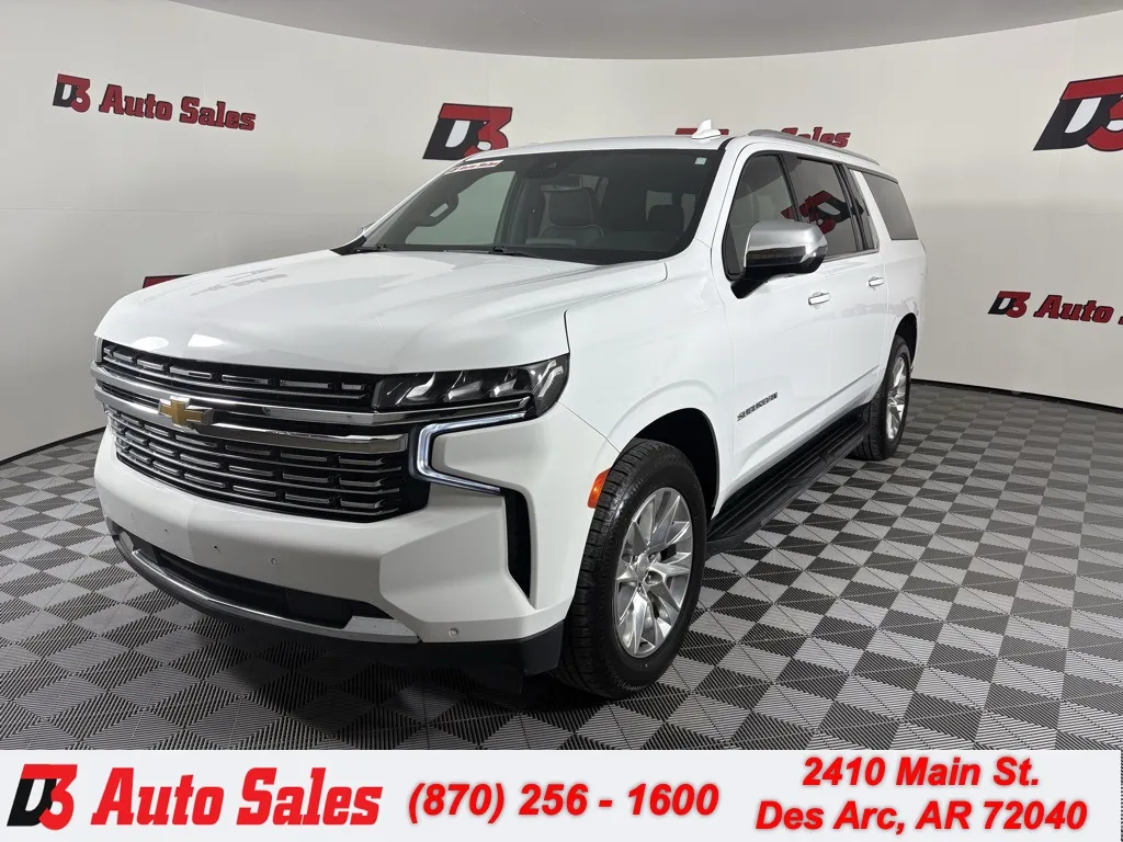 White 2023 Chevrolet Suburban Premier for sale in Des Arc, AR