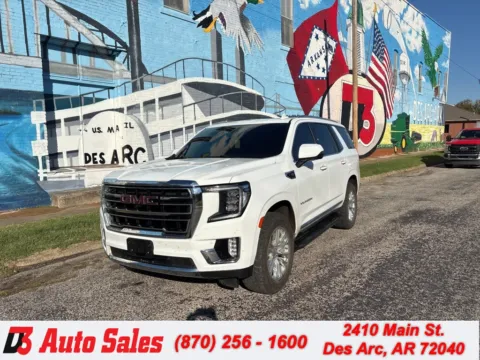 White 2021 GMC Yukon SLT for sale in Des Arc, AR