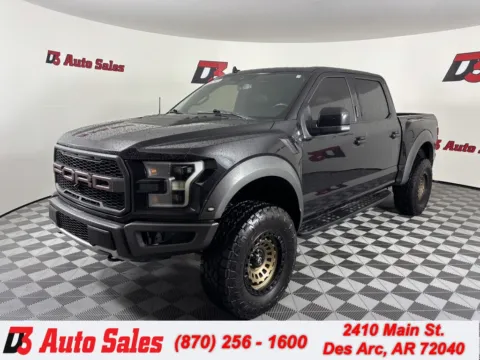 Black 2019 Ford F-150 Raptor for sale in Des Arc, AR