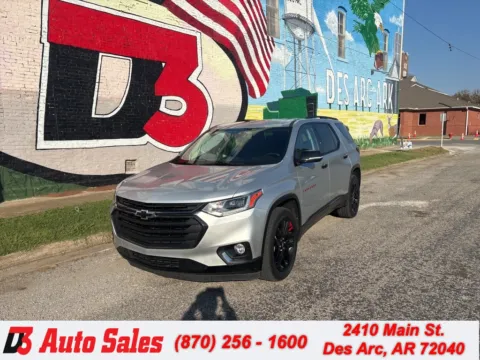 Silver 2019 Chevrolet Traverse Premier for sale in Des Arc, AR