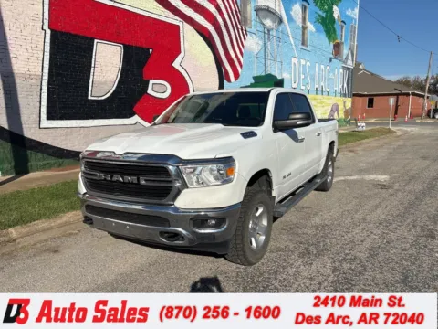 White 2019 Ram 1500 Big Horn/Lone Star for sale in Des Arc, AR