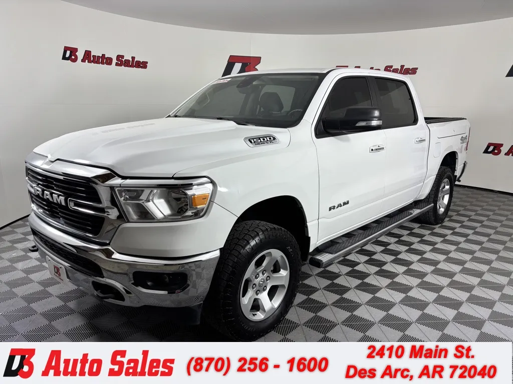 White 2019 Ram 1500 Big Horn/Lone Star for sale in Des Arc, AR