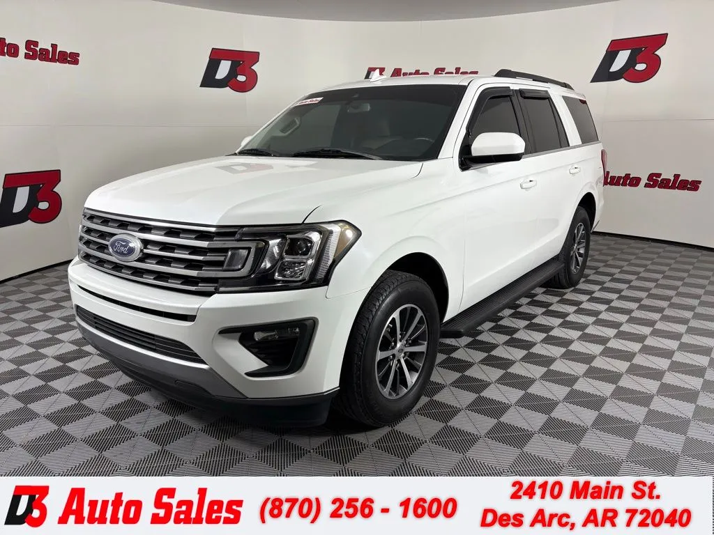 White 2020 Ford Expedition XLT for sale in Des Arc, AR