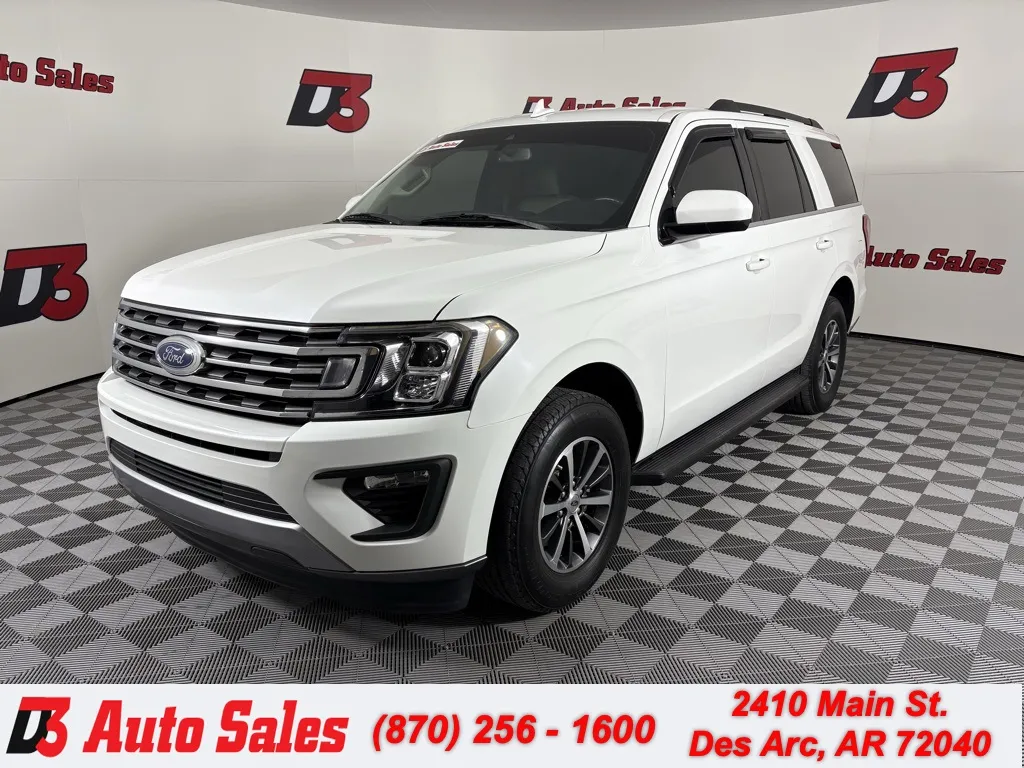 White 2020 Ford Expedition XLT for sale in Des Arc, AR
