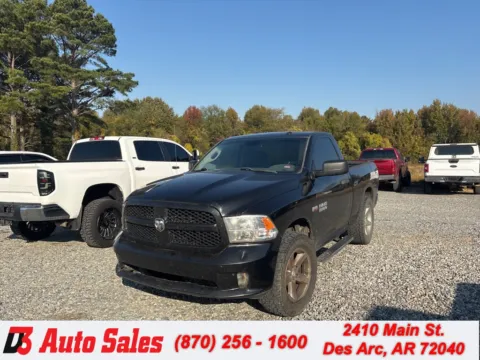 Black 2017 Ram 1500 Express for sale in Des Arc, AR