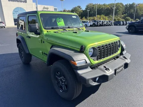 Green 2026 Jeep Wrangler 2-Door Sport 4x4 for sale in Danville, VA