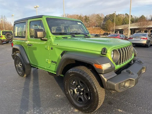Green 2026 Jeep Wrangler 2-Door Sport 4x4 for sale in Danville, VA