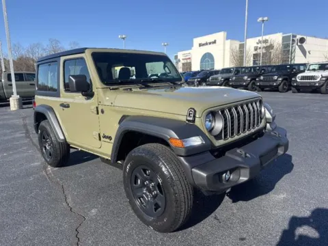 Green 2026 Jeep Wrangler 2-Door Sport 4x4 for sale in Danville, VA