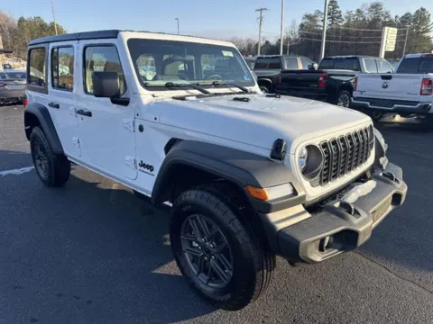 White 2026 Jeep Wrangler 4-Door Sport 4x4 for sale in Danville, VA