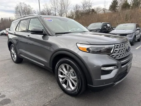 Gray 2021 Ford Explorer Limited for sale in Danville, VA