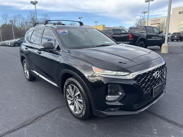 Black 2019 Hyundai Santa Fe Ultimate 2.4L for sale in Danville, VA