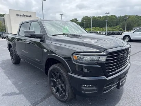 Black 2026 Ram 1500 Laramie Crew Cab 4x4 5'7" Box for sale in Danville, VA