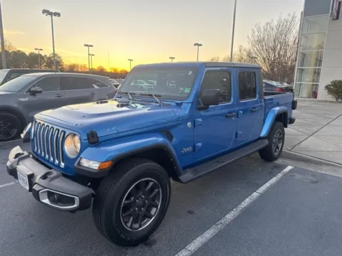 Blue 2023 Jeep Gladiator 4x4 Overland 4dr Crew Cab 5.0 ft. SB for sale in Danville, VA