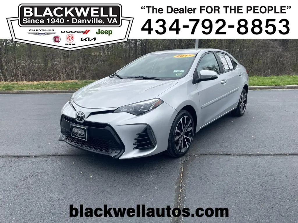 Used 2017 Toyota Corolla SE for sale in Danville, VA at Blackwell Autos ...