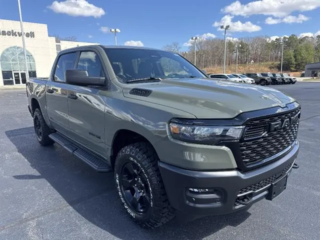 Green 2026 Ram 1500 Warlock Crew Cab 4x4 5'7" Box for sale in Danville, VA