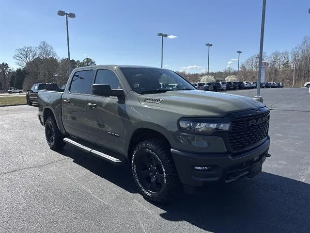 Green 2026 Ram 1500 Warlock Crew Cab 4x4 5'7" Box for sale in Danville, VA