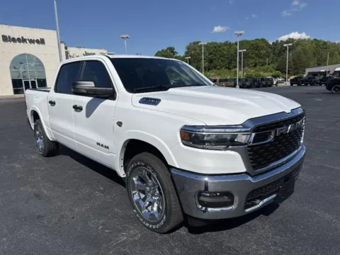 White 2026 Ram 1500 Big Horn Crew Cab 4x4 5'7" Box for sale in Danville, VA