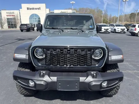 Photos of 2026 Jeep Wrangler 4-Door Willys 4x4 for sale in Danville, VA at Blackwell Chrysler Dodge Jeep Ram Fiat Kia