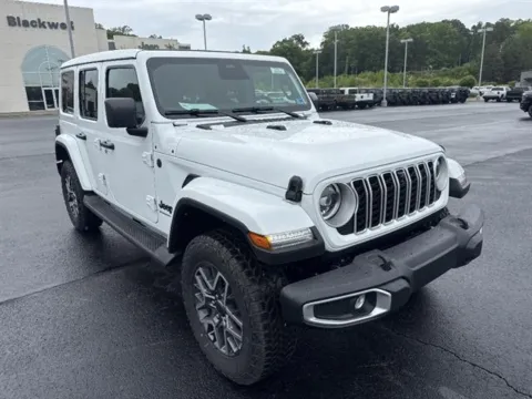 White 2026 Jeep Wrangler 4-Door Sahara 4x4 for sale in Danville, VA