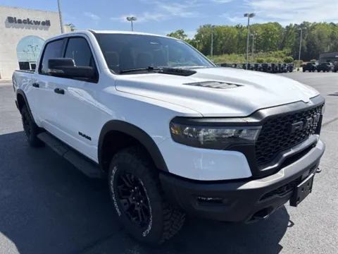 White 2026 Ram 1500 Rebel Crew Cab 4x4 5'7" Box for sale in Danville, VA