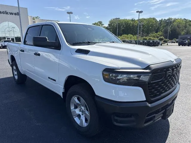 White 2026 Ram 1500 Tradesman Crew Cab 4x4 5'7" Box for sale in Danville, VA