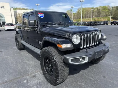 Black 2021 Jeep Gladiator Overland for sale in Danville, VA