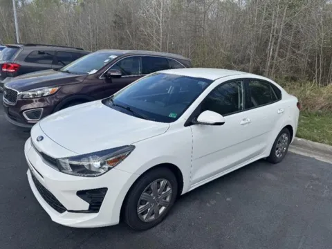 White 2021 Kia Rio S for sale in Danville, VA